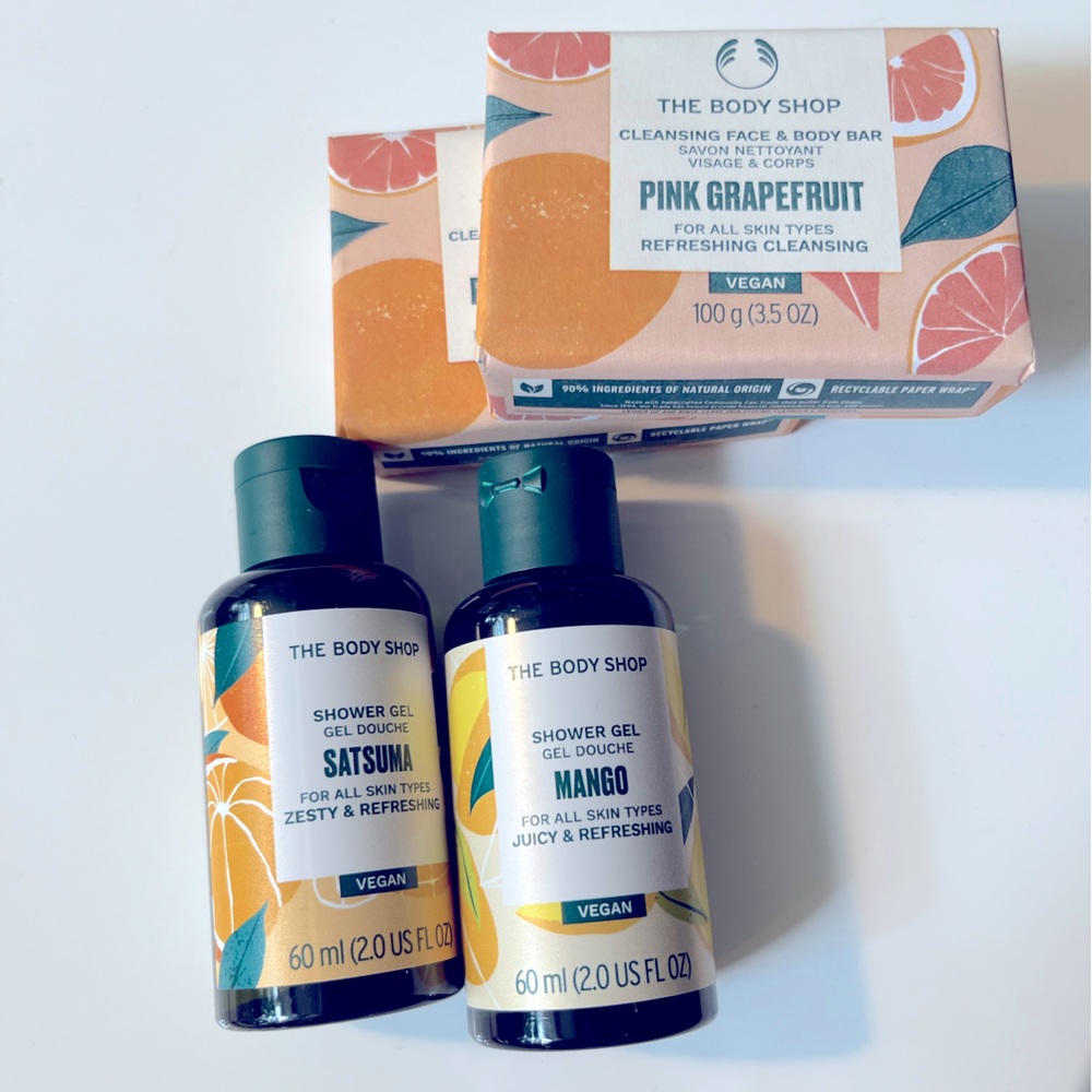 NWT set of body shop products